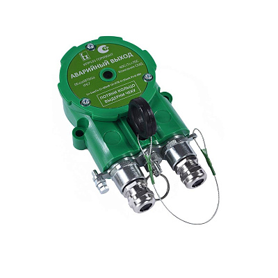 картинка СМД УДП 535-216-В Горизонт "АВАРИЙНЫЙ ВЫХОД" ОП Извещатель ручной 9-27 В от компании Intant